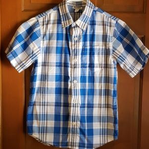 Boys button-down short sleeve shirt